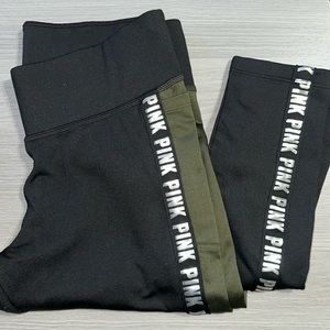 PINK Fleece-lined leggings